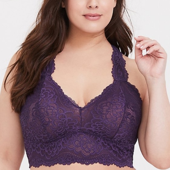 torrid Other - Torrid purple allover Lace Bralette 1x